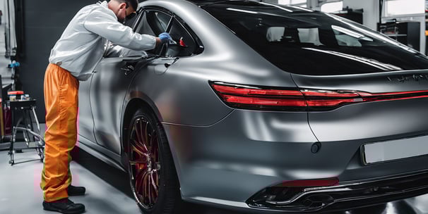 Pose de film teintées vitre par luxuria auto detailing aix les bains chambéry savoie