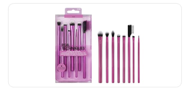 Real Techniques - Kit de Pincéis para os Olhos