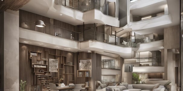 white modern cement building under blue sky