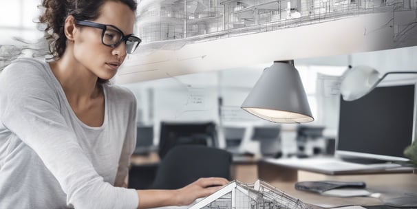 white modern cement building under blue sky