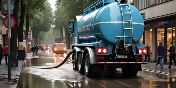 flood water removal service in Dubai