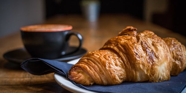 croissant breakfast