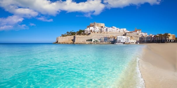 Peñiscola, una ciudad dentro del mar, playa