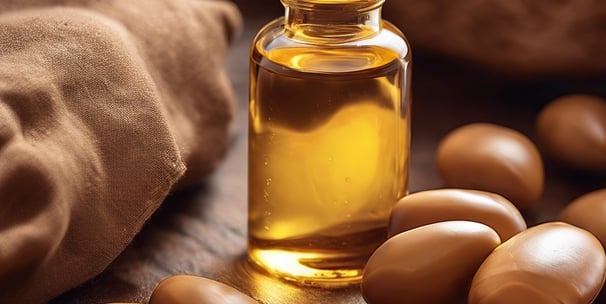 Argan oil on an arabic 