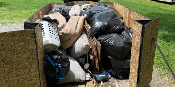 Trailer Full of Junk