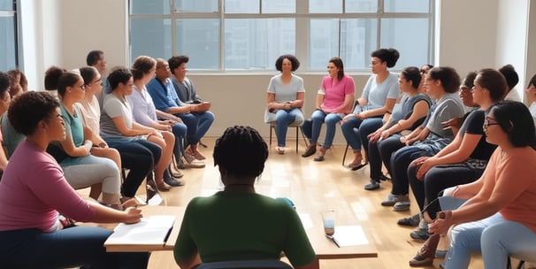 A person holding a business card with an elegant, cursive signature. The person is dressed in a suit, with a necktie and wearing a wristwatch. The background appears to be blurred.