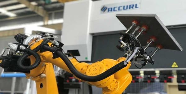 robotic press brake tending