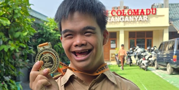Anak SLB Negeri Colomadu Berprestasi