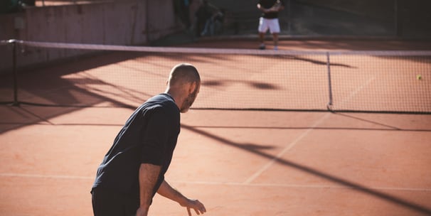 Joueur de tennis Valensole