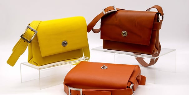 Cartera de cuero cross body Heros Leather