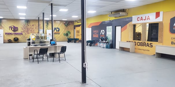salón de atención al cliente, financiación