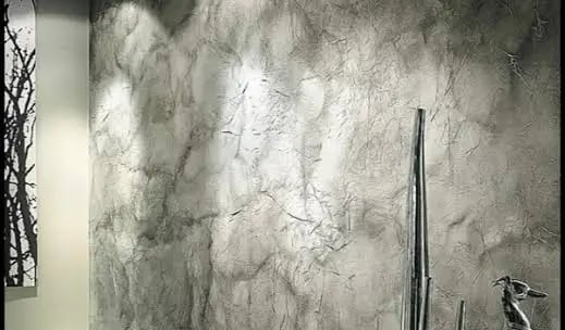 Hi Ann, Venetian plaster finish done by Angelo plaster works dark, gray beautiful finish Venetian pl
