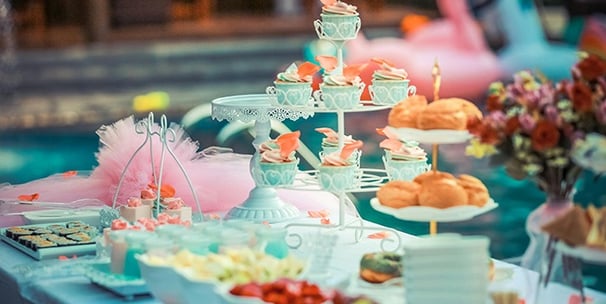 des pâtisseries variées