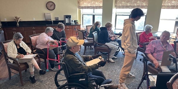 tech support sessions enhance seniors' confidence with technology