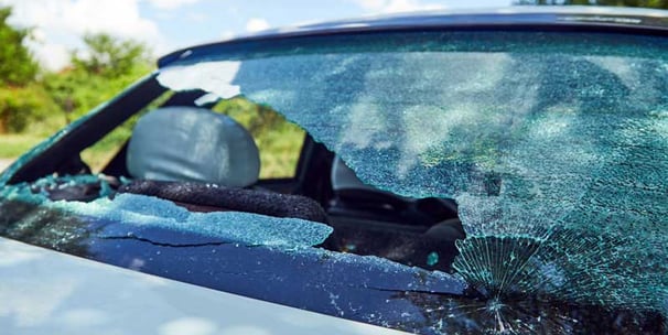 Back rear auto glass replacement