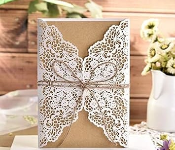 a wedding card with a butterfly on it