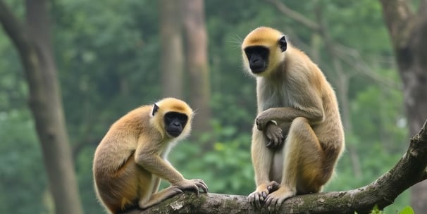 monkey in tree
