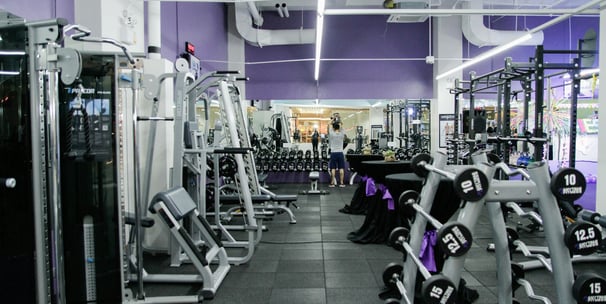 A hygienic gym following Bryte Cleaning's deep cleaning services