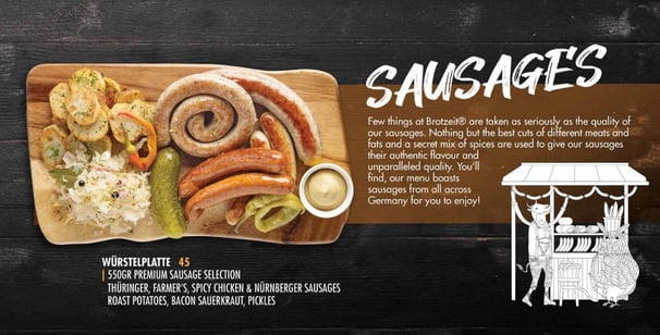 Menu Page at Brozeit