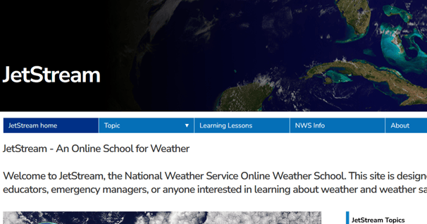 JetStream partial home screen screenshot image