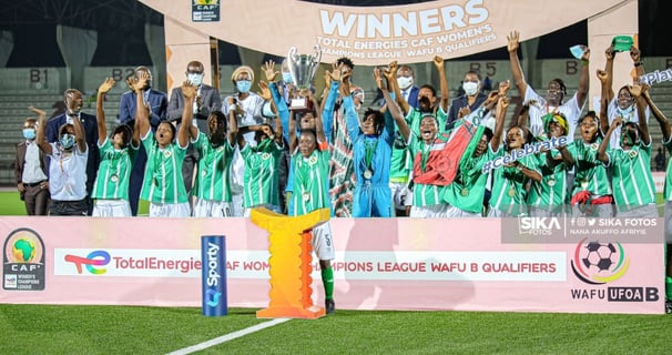A post from Comfort Owusu, a football player for Hasaacas Ladies and Ghana national team(black princ