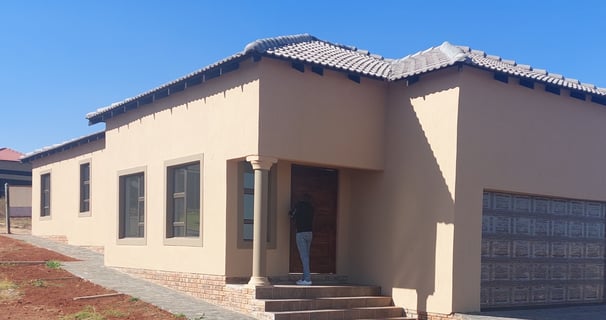 Completed construction project, Wildtuin Park, Krugersdorp