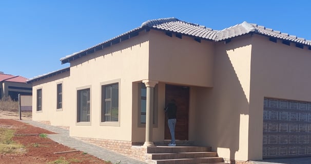 Completed construction project, Wildtuin Park, Krugersdorp