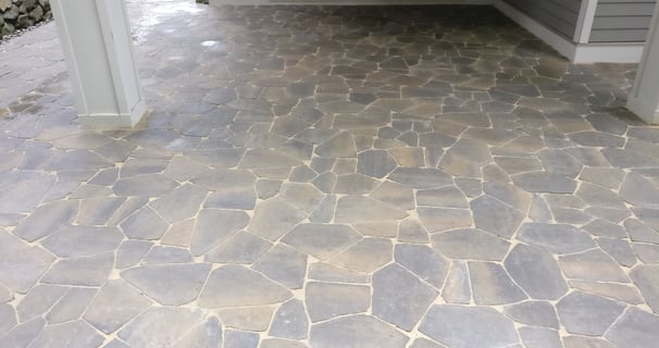 Flagstone Patio Natural Stone Installation Services Near Lake Oswego West Linn Portland Tigard Oreg