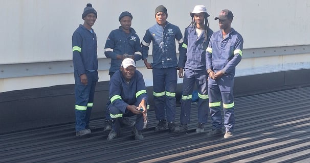 Environmental Pro Construction team, Bloemfontein project