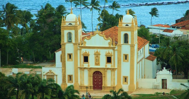 Igrejas de Olinda na praça do Carmo