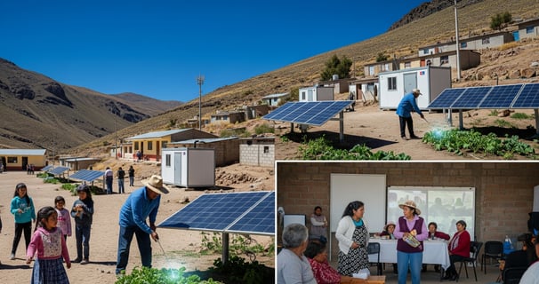 Alfredo Tapia Rizzo: Mini-plantas solares solucion energetica para territorios de dificil acceso