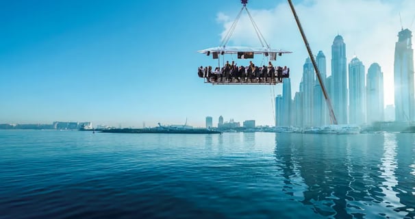 dinner in the sky