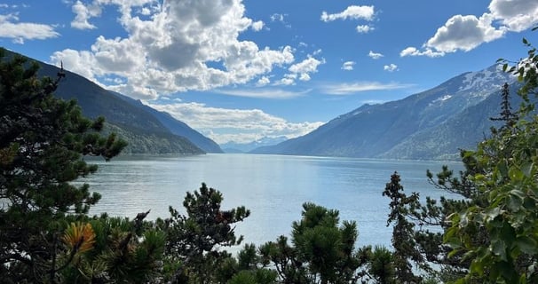 Taiya Inlet in Skagway