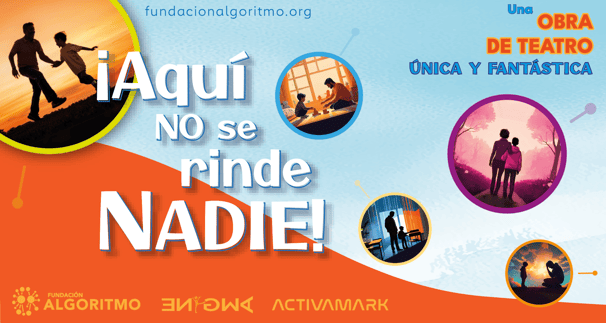 Afiche de Obra de Teatro "Aquí no se rinde Nadie"