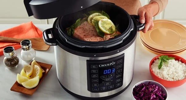 crockpot maaltijd bereiden