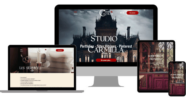 images of a website