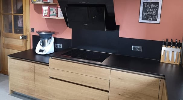 Cuisine réalisée par AV Menuiserie