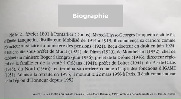 biographie M Lanquetin prefet