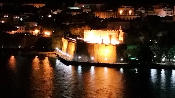 Leaving San Juan at Night