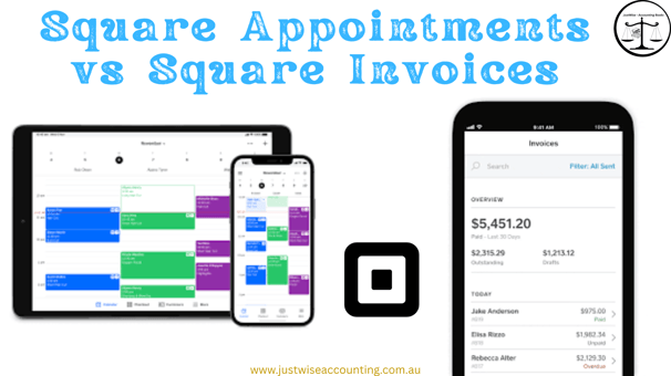 Square Appointments vs Square Invoices: A comparison of scheduling and billing tools.