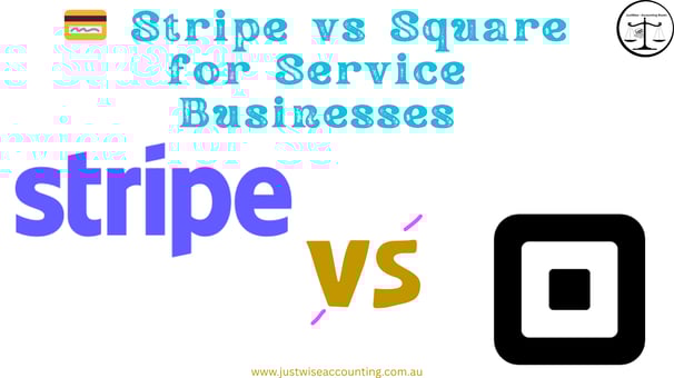 Stripe vs Square for Service Businesses: A comparison of payment processing services.
