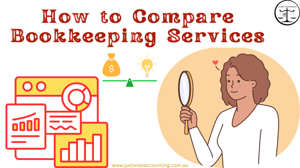 Comparing bookkeeping services with JustWise Accounting