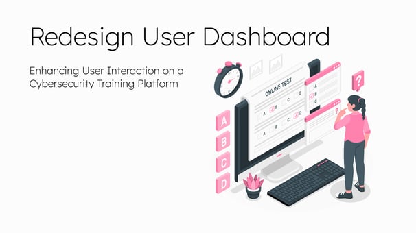 redesign user dashboard, click to access presentation about this project