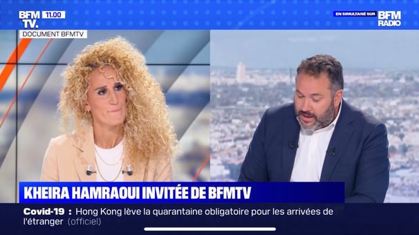 Kheira Hamraoui invitée sur BFM TV