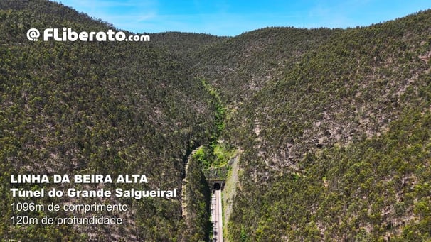 Beira Alta túnel do Grande Salgueiral
