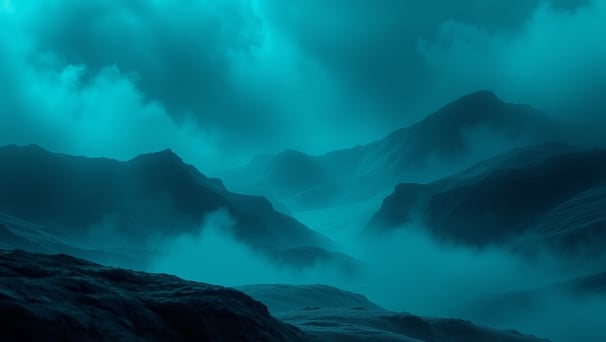 UniverseX - a mountain scene with a mountain range in the background