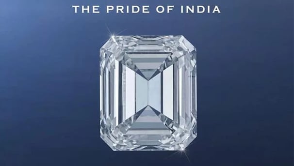 Pride of India world first largest lab grown diamond