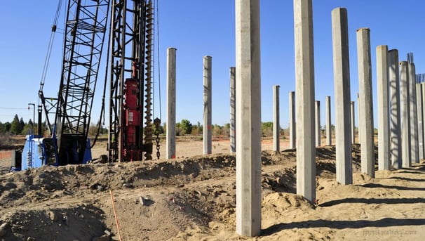 Layanan jasa konstruksi seperti pemasangan saluran, pagar, paving, dan struktur beton lainnya.