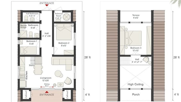 CONSTRUCTION OF 3 NO. HUTS AT GALLI / MANJU TOP AND RESTAURANT, Proposed Plan
