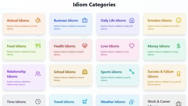 a large selection of different types of business items